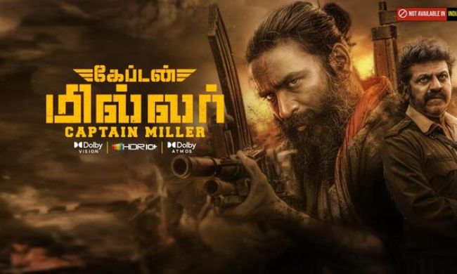 Captain Miller (2024) HD 720p Tamil Movie Watch Online